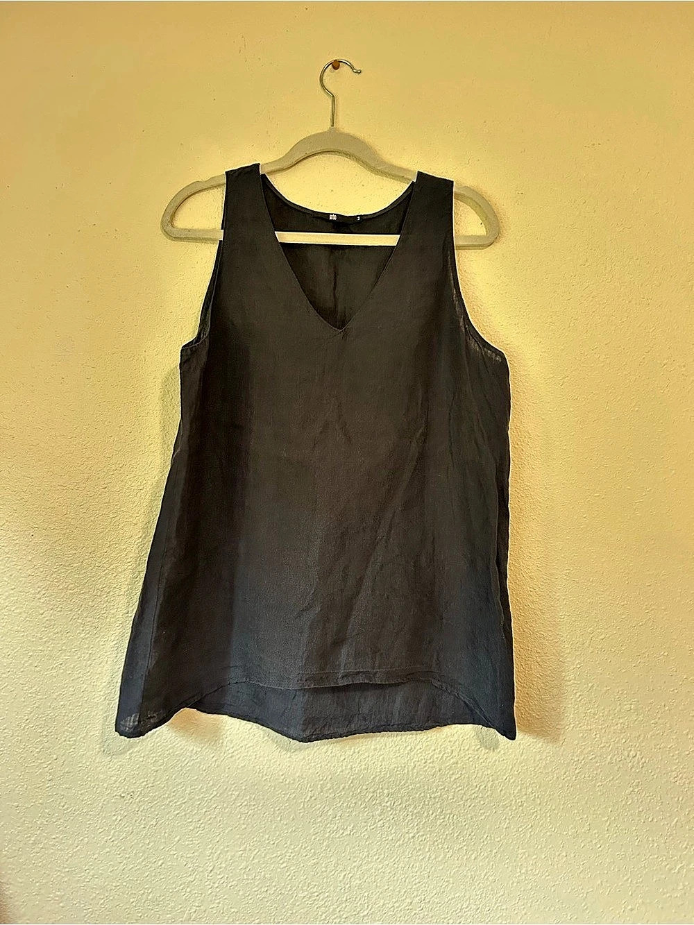 Jarbo Women's Black Tank Top Tunic Size 2